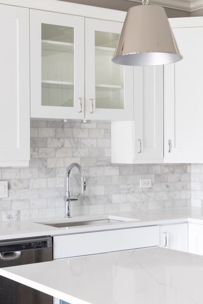 Tile Backsplash Installation